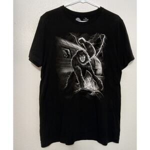 RARE Fright Rags TWILIGHT ZONE Nightmare at 20000 Ft Graphic Horror T-Shirt SZ L